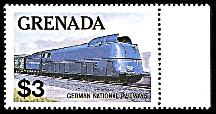 Grenada 1125, MNH, German National Railways