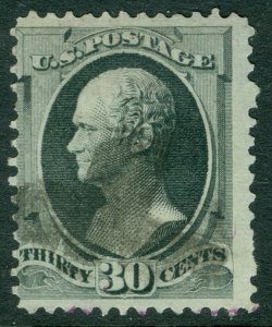 EDW1949SELL : USA 1873 Scott #165 Used. Fresh. Catalog $140.00.