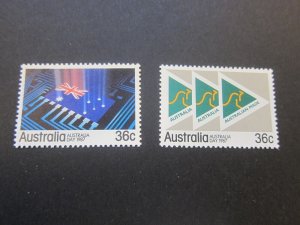 Australia 1987 Sc 1009-10 set MNH