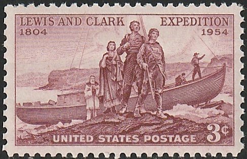 1063 MNH single Lewis and Clark Expedition - no per item S&H fee