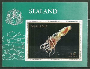 Sealand MNH S/S Squid Marine Life