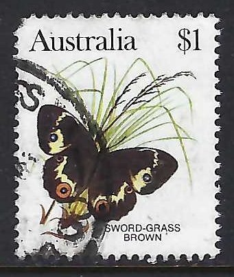 Australia 880 VFU BUTTERFLY Z2720-1