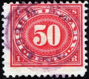 R238 50¢ Documentary Stamp (1917) Used