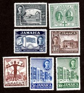 Jamaica # 129-135 Mint!