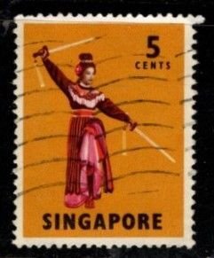 Singapore - #86 Sword dance  - Used