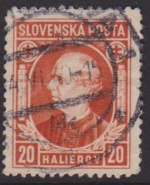 Slovakia Sc#28 Used