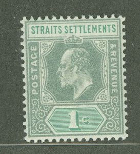 Straits Settlements #93 Unused Single