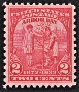 US 717 MNH VF 2 Cent Arbor Day Issue