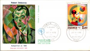 France, Worldwide First Day Cover, Art