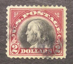 547 $2 Franklin - USED XF ++ (7416)