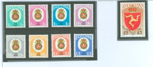 Isle of Man #J17-25 Mint (NH)