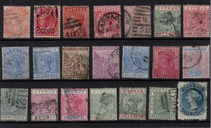 British Commonwealth Victorian fine used collection WS37038
