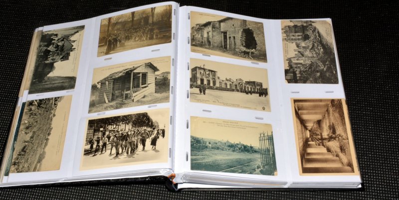 France WWI + WWII Deutsches Reich  Postcard Stamp Collection +300