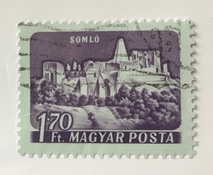 Hungary 1960 Scott 1288a used - 1.70Ft, Somló castle