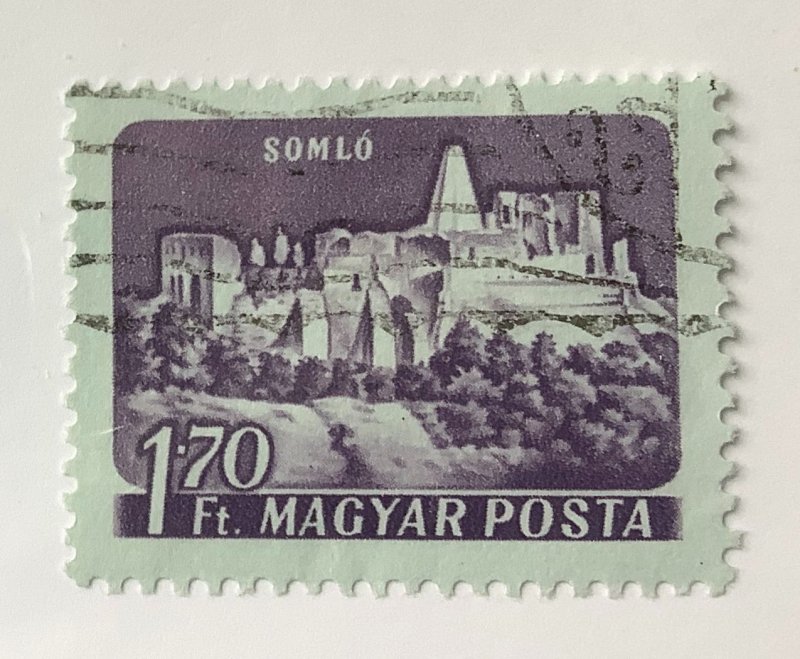Hungary 1960 Scott 1288a used - 1.70Ft, Somló castle