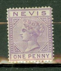 BV: Nevis 19 mint CV $90