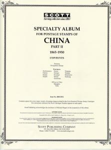 China - Scott Specialty Albums