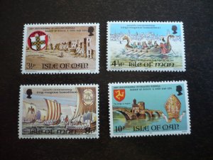 Stamps - Isle of Man - Scott# 44-47 - Mint Never Hinged Set of 4 Stamps