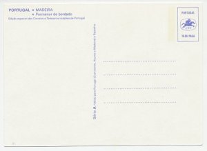 Postal stationery Portugal 1980 Lace