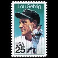 U.S.A. 1989 - Scott# 2417 Baseball-Gehrig Set of 1 NH