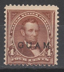 GUAM 1899 LINCOLN 4C 