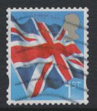 GB SG 2821 SC# 2538 Used Smilers Booklet 2008 -  Flag - see details