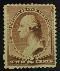 MOMEN: US STAMPS #210 MINT OG NH LOT #55358