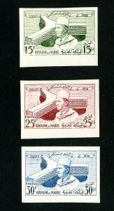 Morocco Stamps # 225-7 XF OG NH Set of 3