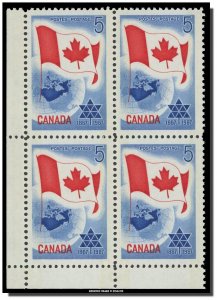 Canada - 453p LL MNH - Flag and Planet Earth (1967) 5¢  2.75$