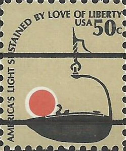 # 1608 Mint Never Hinged ( MNH ) Pre-canceled IRON LAMP 17TH 18TH CENTURY