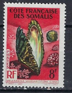 Somali Coast 293 MH 1962 issue (ak2893)