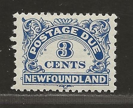 NEWFOUNDLAND  SC# J3a  VF/MLH