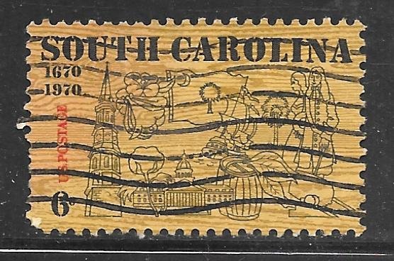 USA 1407: 6c Symbols of South Carolina, used, VF