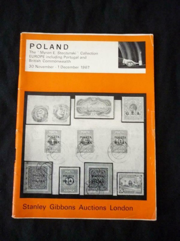 GIBBONS AUCTION CATALOGUE 1967 POLAND 'MYRON E STECZYNSKI' COLLECTION