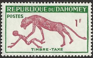 DAHOMEY - J29 - Unused - SCV-0.25