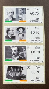 IRELAND MNH SOARs Hibernian S61-4 *2016* Easter Uprising