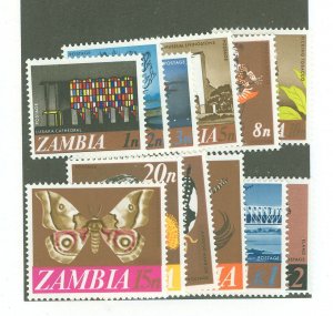 Zambia #39-50 Mint (NH) Single (Complete Set)