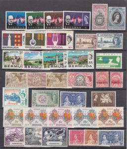 Bermuda - small stamp collection-3 - MH