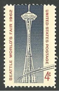 US Cat # 1196, Seattle World's Fair, MNH*-