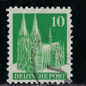 Germany AM Post Scott # 641, used