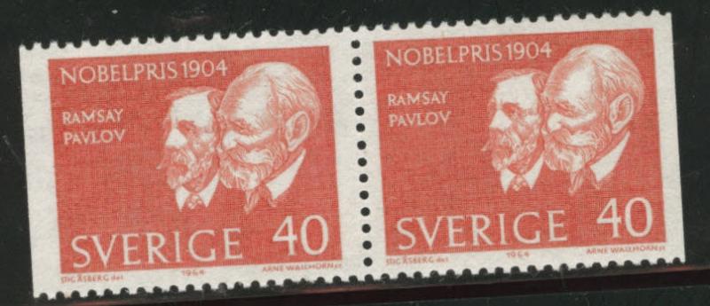 SWEDEN Scott 674 MNH** 1964 nobel prize winner pair