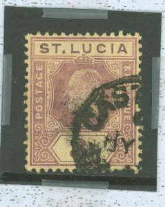 St. Lucia #60v  Single