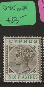 CYPRUS   SG45         QV    6 PI       MOG       P0402A H