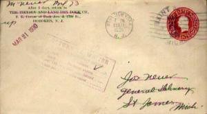 United States, Postal Stationery, Auxiliary Markings, New Jersey