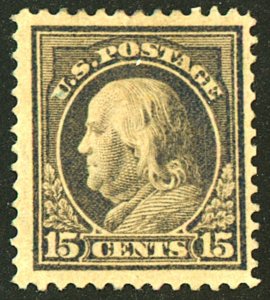 U.S. #418 MINT OG HR