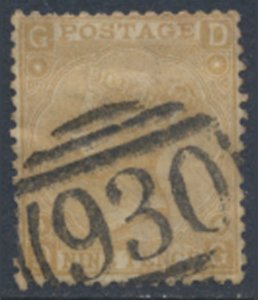 GB  SG 110 Pl 4  SC# 46 Used  3  tight margins 930 cancel see details scans    