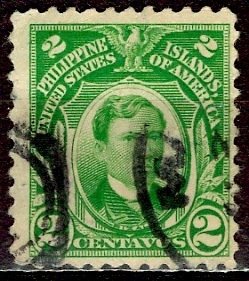 Philippines; 1918: Sc. # 285: O/Used Perf. 11 Single Stamp