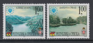 Bosnia and Herzegovina Serbian Admin 153-154 MNH VF