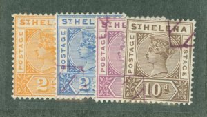 St. Helena #43-46 Used Single