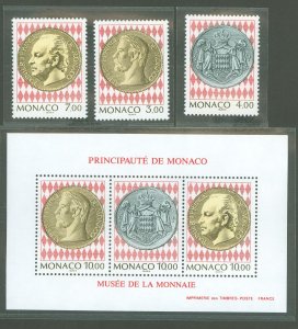 Monaco #1922-1925 Mint (NH) Single (Complete Set)